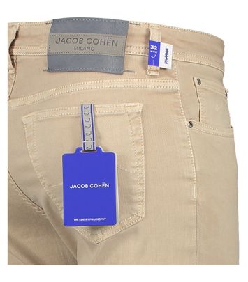 Beige slim fit jeans Bard Jacob Cohen