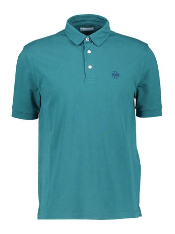 Donkergroene polo Jacob Cohen