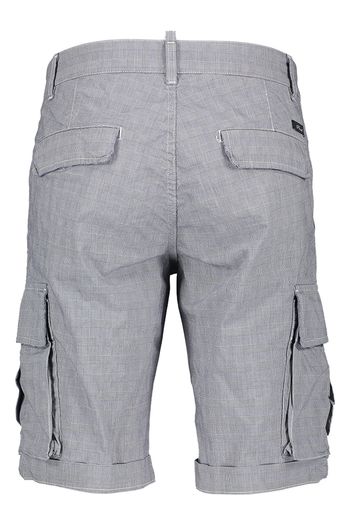 Grijze short met motief Santiago Powell