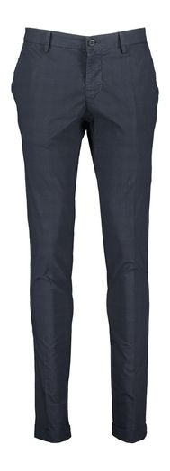 donkerblauwe geklede geruite broek Powell 