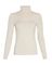Beige t-shirt met lange mouwen en rolkraag MSCH 