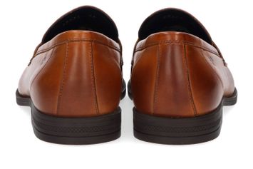 Cognac kleurige mocassins Fluchos