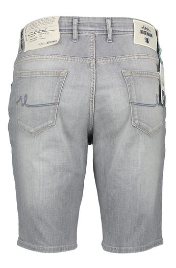Lichtgrijse jeanshort Atelier Noterman 
