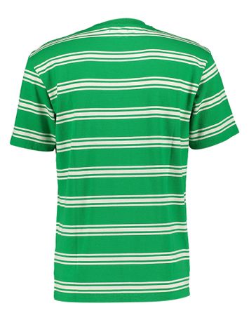 Gestreepte groene T-shirt The Chairs Castart 