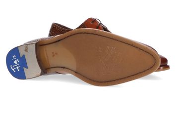 Donker cognac lage schoenen Floris Van Bommel