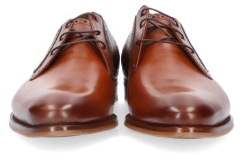 Donker cognac lage schoenen Floris Van Bommel