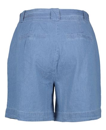 wijdvallende soepele jeansshort Allison Peppercorn