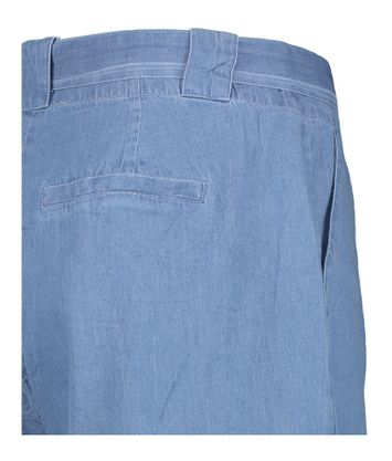 wijdvallende soepele jeansshort Allison Peppercorn