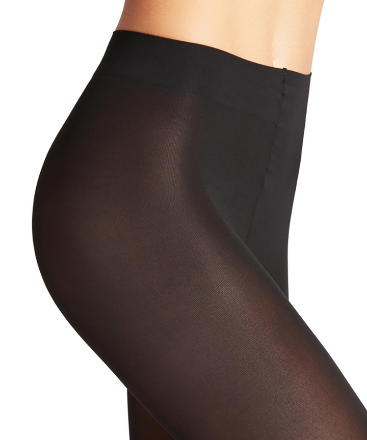 Zwarte pure panty matt 50 den Falke