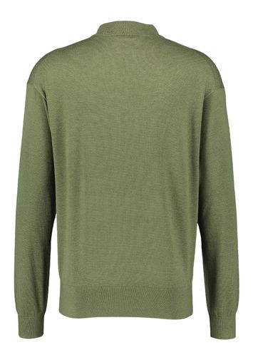 Groene trui met ronde hals en lange mouwen Scotch&Soda