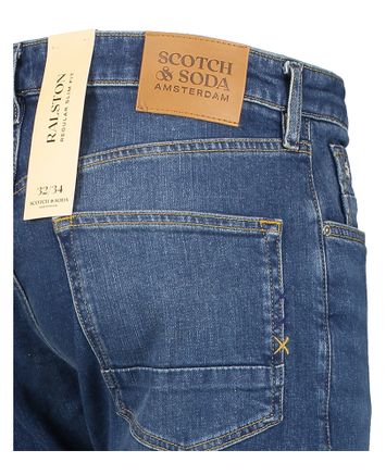 Donkerblauwe jeans slim fit Scotch & Soda