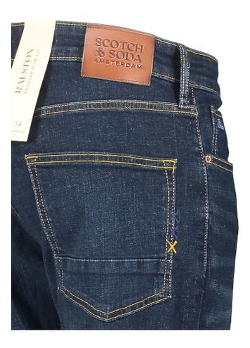 Donkerblauwe slim fit jeans Scotch & Soda
