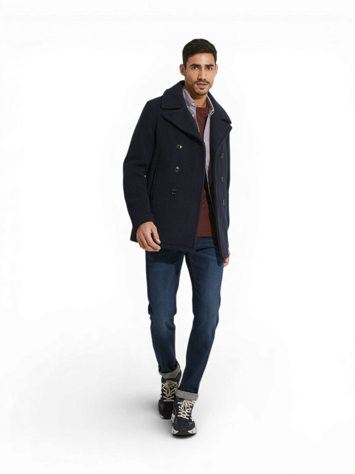 Donkerblauwe slim fit jeans Scotch & Soda
