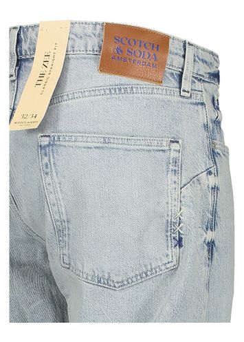 Licht blauwe straight fit jeans Scotch & Soda