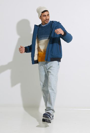 Licht blauwe straight fit jeans Scotch & Soda