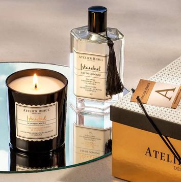 Istanbul geurkaars 210g Atelier Rebul