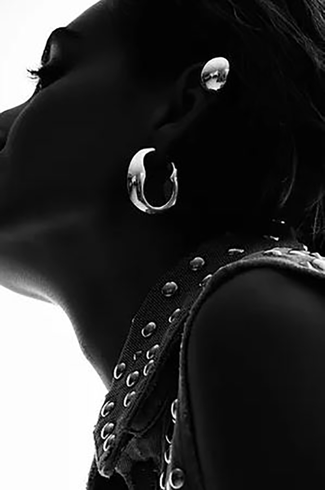 Phemy oorbellen zilver Laurence Delvallez