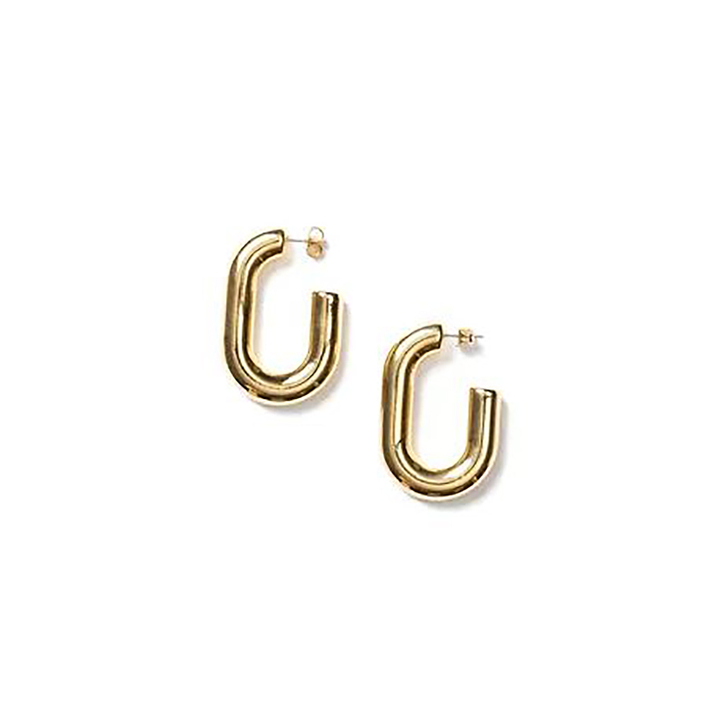 Destine oorbellen goud Laurence Delvallez