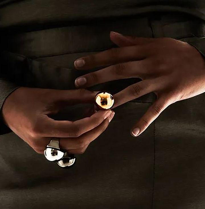 Relate ring zilver Laurence Delvallez