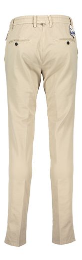 Lange beige zachte stretch broek  Masons 