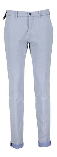Lichtblauwe geklede broek Masons 