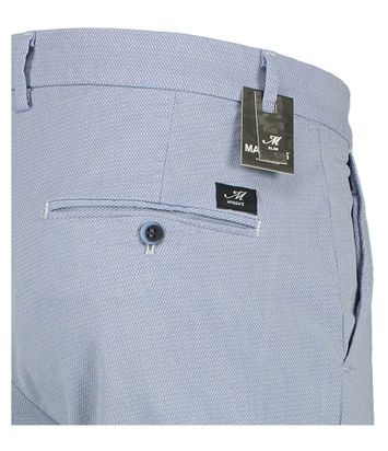 Lichtblauwe geklede broek Masons 
