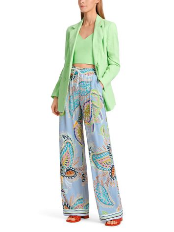 Multi-color wijde broek Marc Cain 