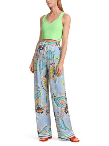 Multi-color wijde broek Marc Cain 