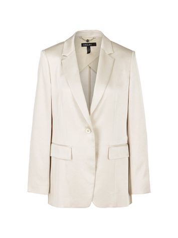 Beige metallic blazer met knoopsluiting Marc Cain collections 