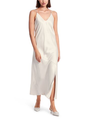 Beige satijnen kleed Marccain
