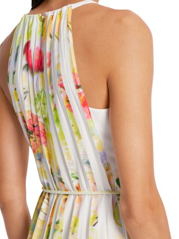 Multicolor jurk met plissé Marc Cain collections 