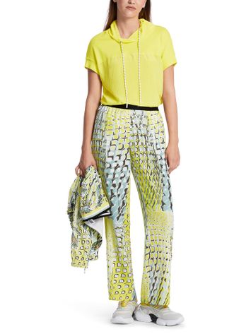 Broek met all-over print Marc Cain Sport