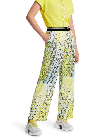 Broek met all-over print Marc Cain Sport