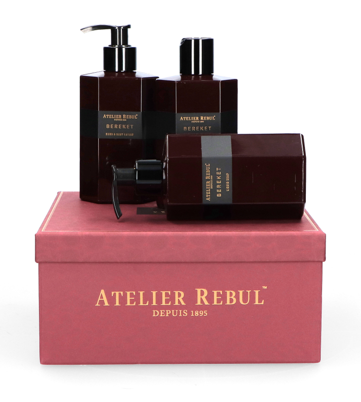Bereket giftbox Hand and Body- Liquid Soap- Shower Gel Atelier Rebul