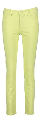 Groene denim skinny jeans Piper cropped Cambio