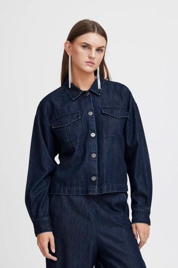 Jeans jacket met knopen Aubrey Ichi