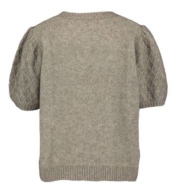 Warm grijs-beige trui met schakels Olly Six Ames