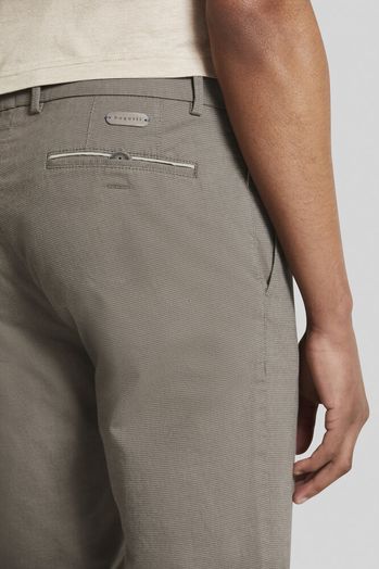 Geklede bruine broek Pisa Bugatti