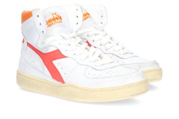 Blanc corail hoge sneakers Diadora Heritage