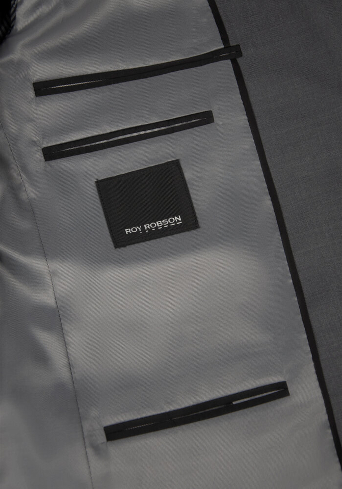 Donkergrijze blazer Roy Robson