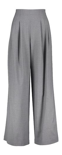 Grijze wijde broek met bandplooien Payton Collectors Club