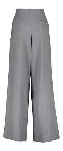 Grijze wijde broek met bandplooien Payton Collectors Club