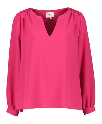 Fushia bloes met details op de schouders Grease Toupy