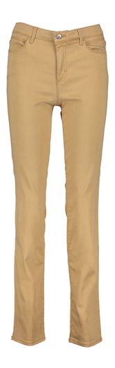 Camelkleurige slim fit broek Style.Shakira Brax