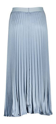 Glanzende lichtblauwe plissé rok GAVINO Max Mara Weekend