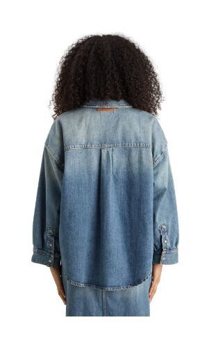 Vintage blauw oversized jeanshemd Scotch & Soda