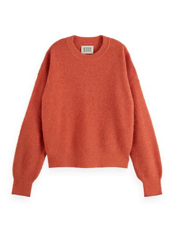Oranje wollen trui Scotch & Soda