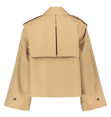 Beige korte mantel met knopen Scotch & Soda