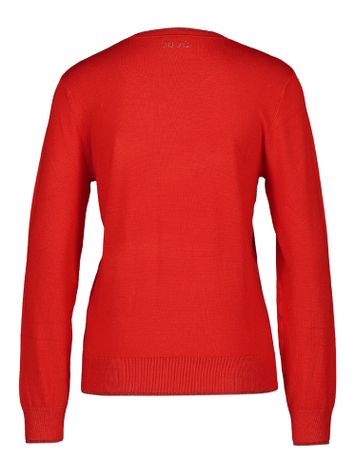 Rode pull met glitter detail Liu Jo 