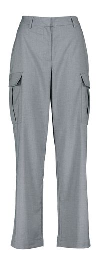 Grijze broek met zij zakken Selected Femme